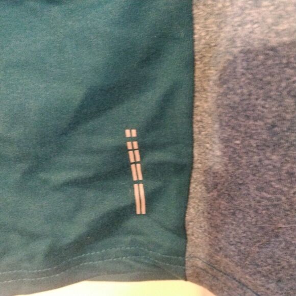 New PBX PRO Shorts Women's L Lg Large Hybrid Nylon Performance Green/Gray - Picture 6 of 9